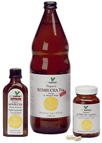Kombucha Tea, Kombucha Press Extract, and Kombucha Tea Capsules from Dr. Sklenar