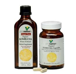 Kombucha Tea, Kombucha Extract, and Kombucha Capsules from Dr. Sklenar